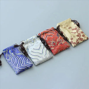 Cotton Linen Cloth Pouch Small Jewelry Bag Storage Bead Bags 1pcs 7*11cm