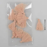 Cotton Tassel 10 pcs for DIY Craft Projects