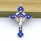 Crucifix Cross Pendant Religious Christian Jesus Charms