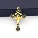 Crucifix Cross Pendant Religious Christian Jesus Charms