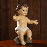 Cottvott Nativity Baby Jesus in Manger Figurine