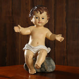 Cottvott Nativity Baby Jesus in Manger Figurine