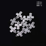 Cottvott Small Crucifix 20Pcs/Lot Montemaria Cross Charms