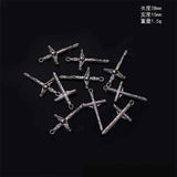 Cottvott Small Crucifix 20Pcs/Lot Montemaria Cross Charms
