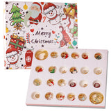 Christmas Theme Advent Calendar Jewelry for Girl Countdown To Christmas DIY