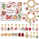 Christmas Theme Advent Calendar Jewelry for Girl Countdown To Christmas DIY