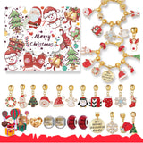 Christmas Theme Advent Calendar Jewelry for Girl Countdown To Christmas DIY