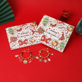 Christmas Theme Advent Calendar Jewelry for Girl Countdown To Christmas DIY