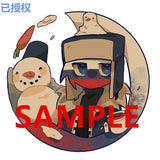 Countryhumans CH Women Brooch Cartoon Charms Metal Broszka