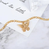Couple Nameplate Bracelets Stainless Steel Women Gift for Halloween