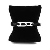 Stylish Stainless Steel Rope Bracelet Men Women Gift