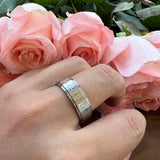 Tungsten Engraved Wedding Band Jewelry Comfort Fit