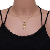 Couple Hugging Pendant Necklaces Valentine Jewelry Gift