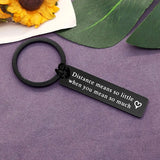 Long Distance Couple Keychain Going Away Gift for Husband Wife