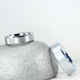 Couple Rings 6mm 8mm Two-color Choice Men Women Engagement