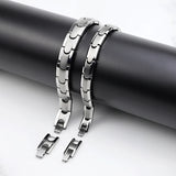 Titanium Bio Energy Magnetic Bracelet for Couples