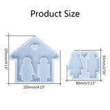 Couple Wall Hanging Keychain Hook Mold DIY Crafts