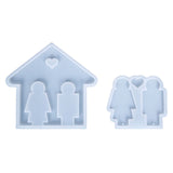 Couple Wall Hanging Keychain Hook Mold DIY Crafts