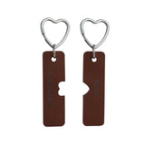 Customizable Couple Name Key Chain Holder