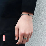 Couple Projection Bracelet Titanium Steel Birthday Gift