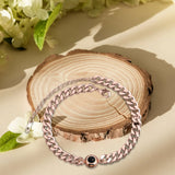 Couple Projection Bracelet Titanium Steel Birthday Gift