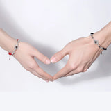 Time Stone Bracelet Rope Bracelet Couple Bracelets Lover Gift