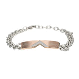 Titanium Steel Bracelet for Couples