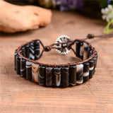 Boho Manhand Tube Shape Bracelet