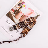 Boho Leather Wrap Bracelet Men Tube Shape Handmade
