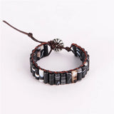 Boho Manhand Tube Shape Bracelet