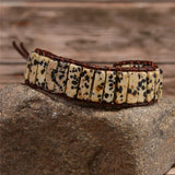Boho Natural Stone Wrap Bracelet Power Jewelry Bracelet