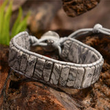 Couples Bracelet Natural Stone Wrap Power Jewelry