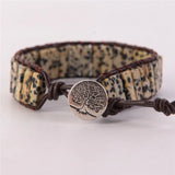 Boho Natural Stone Wrap Bracelet Power Jewelry Bracelet