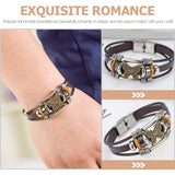 Couples Bracelets Gothic Jewelry Layered Vintage Butterfly