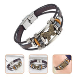 Couples Bracelets Gothic Jewelry Layered Vintage Butterfly