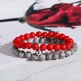 Couples Turquoise Stone Charm Bracelets Men Jewelry
