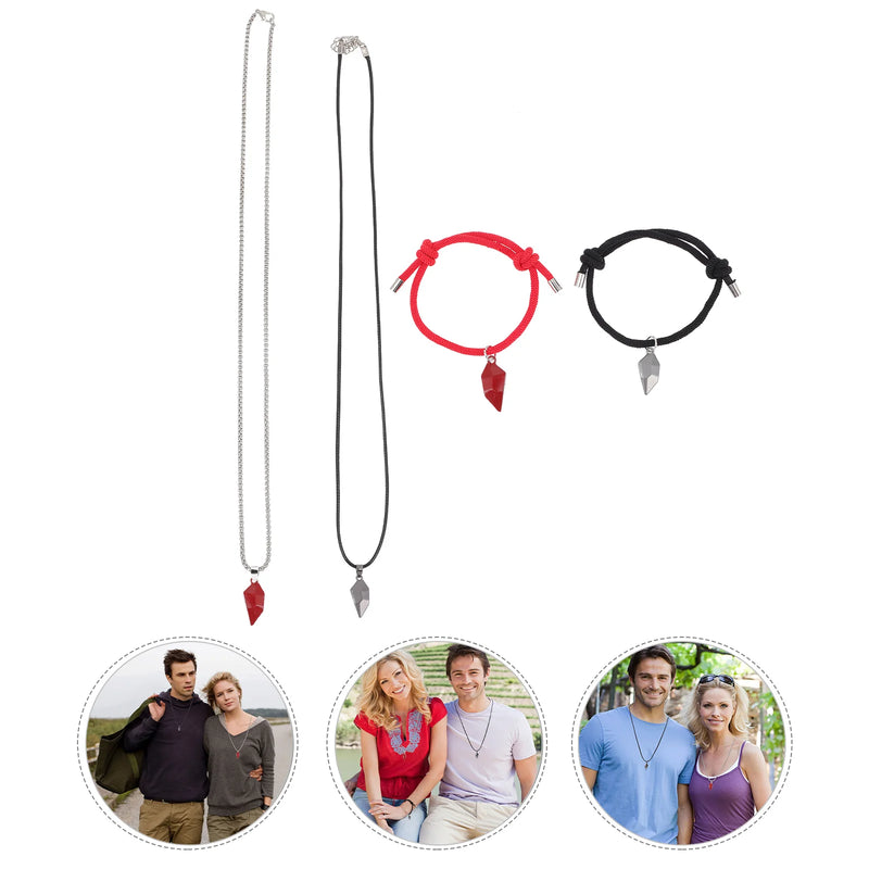 Couples Necklaces His Hers Friendship Bff Heart Bracelet