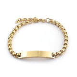 Couples Stainless Steel Bracelet Set