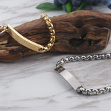 Couples Stainless Steel Bracelet Set