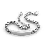 Couples Stainless Steel Bracelet Set