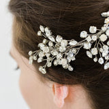 Zircon Bridal Headband Tiara Crystal Hairband Wedding Jewelry