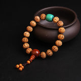 Cow Bone Carving Round Beads Models Beads Diy Jewelry Bracelet 12mm