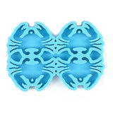 Crab Series Keychain Epoxy Resin Mold Jewelry Earrings Pendants Silicone Mould