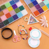Craft Bead Kit DIY Bracelet Necklace Jewelry Making Supplies