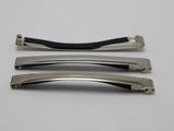 Stainless Steel Korea Style Silicone Barrette Hair Clips