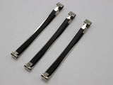 Stainless Steel Korea Style Silicone Barrette Hair Clips