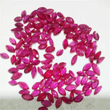 Natural Ruby Marquise Brilliant Cut Stone for Ring & Pendant