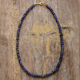 Natural Stones Choker Necklace Bold Women Beaded Collar Necklace Jewelry