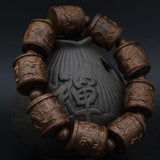 Natural Agarwood Bracelet Dragon Beads Gift Bracelet for Men and Women