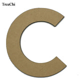 Wooden A-Z Alphabet Name Jewelry Store Tag Wall Display Shelf Stand